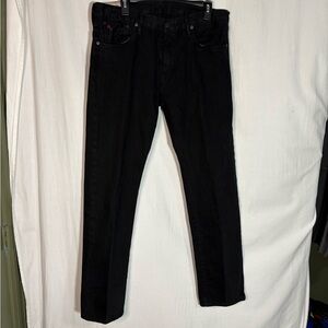 Ralph Lauren Men's Classic Black Slim Jeans